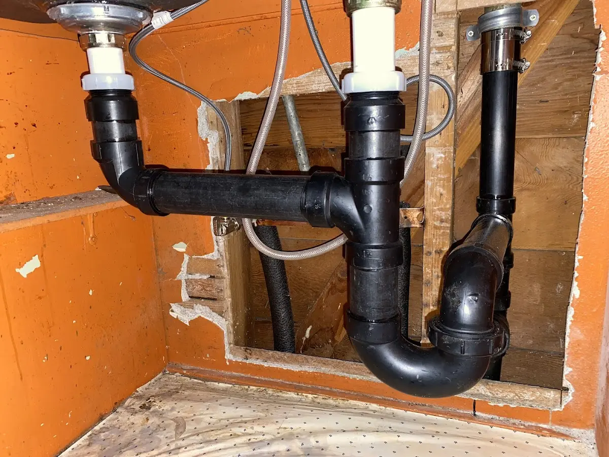 Professional Repiping Services equipment and tools on the job in Montevallo